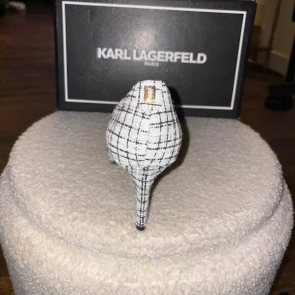 Karl Lagerfeld Paris RIALTA High Pump Sz 9.5 NIB - Picture 3 of 6